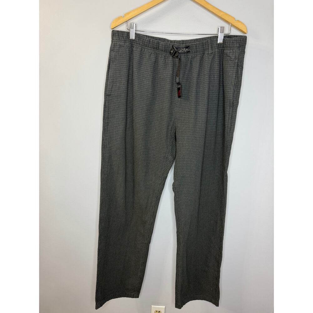 Gramicci Men's O.G. Seersucker Pants Deep Grey Garment Dyed Men's XL